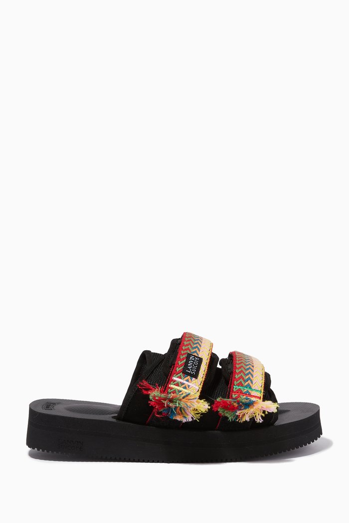 

Moto Cab Slides in Nylon, Black