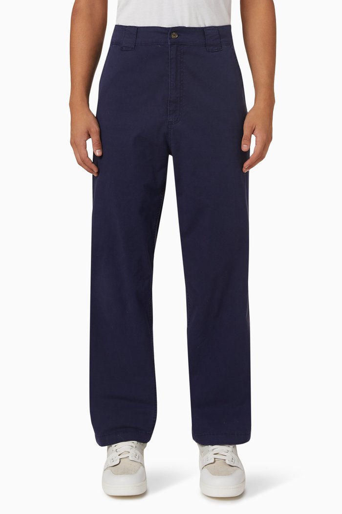 

Chino Pants in Organic Cotton, Blue