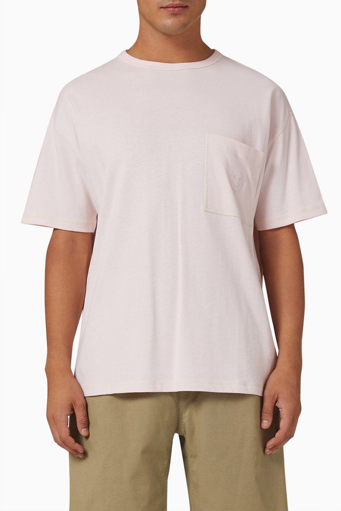 

T-shirt in Organic Cotton Carded Jersey, Pink
