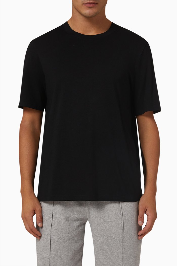 

Classic T-shirt in Organic Cotton Jersey, Black