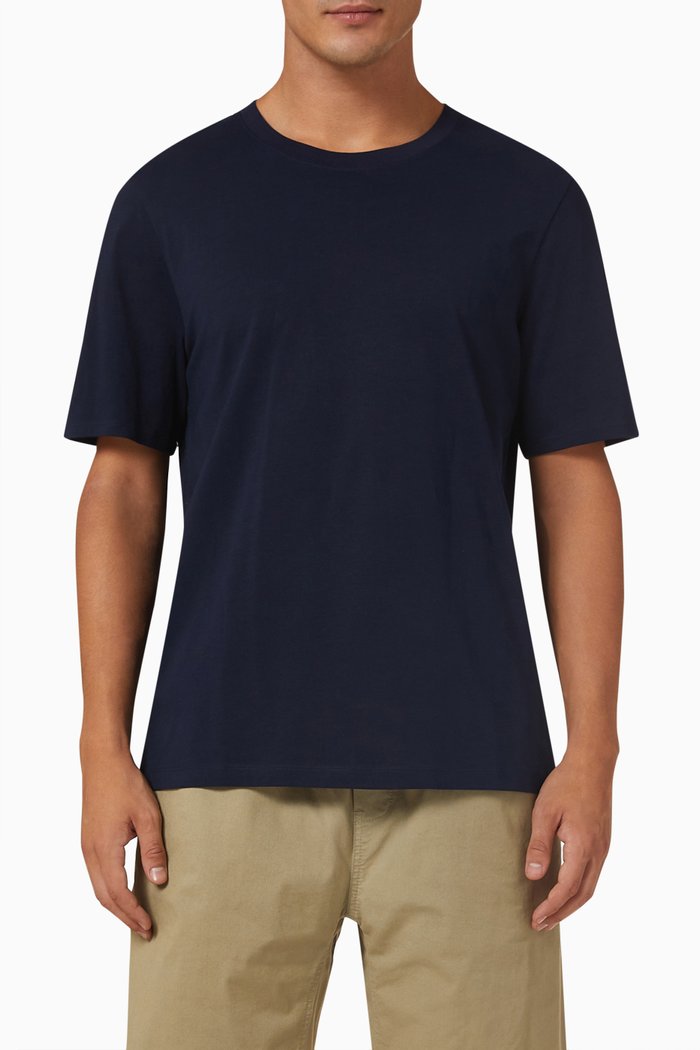 

Classic T-shirt in Organic Cotton Jersey, Blue