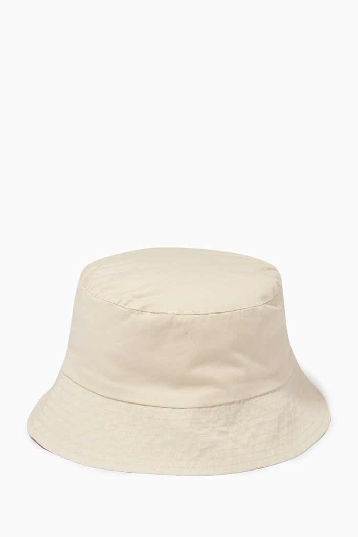 

Bucket Hat in Organic Cotton Twill, Neutral