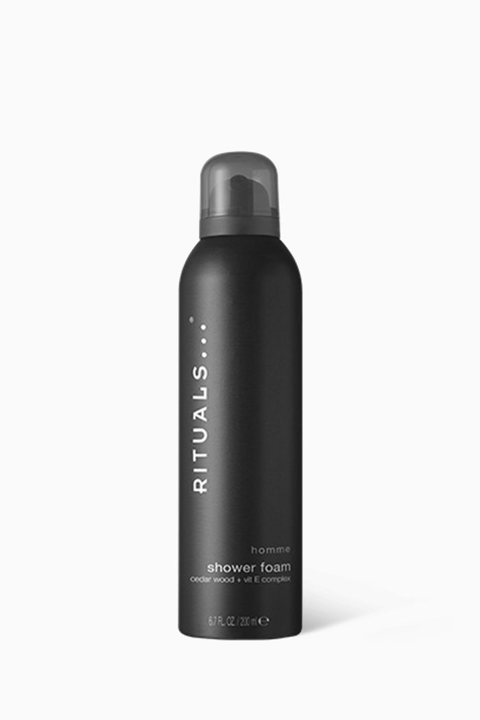 Homme Shower Foam 200ml, Colourless