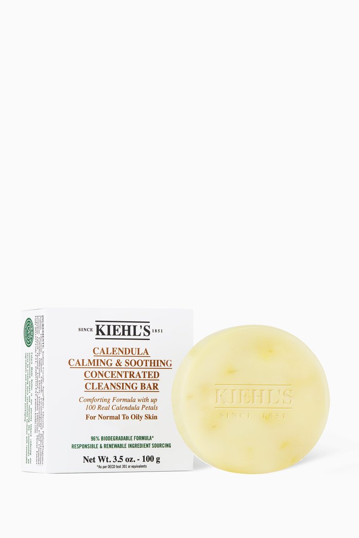 

Calendula Calming & Soothing Concentrated Facial Cleansing Bar, 100g, Colourless