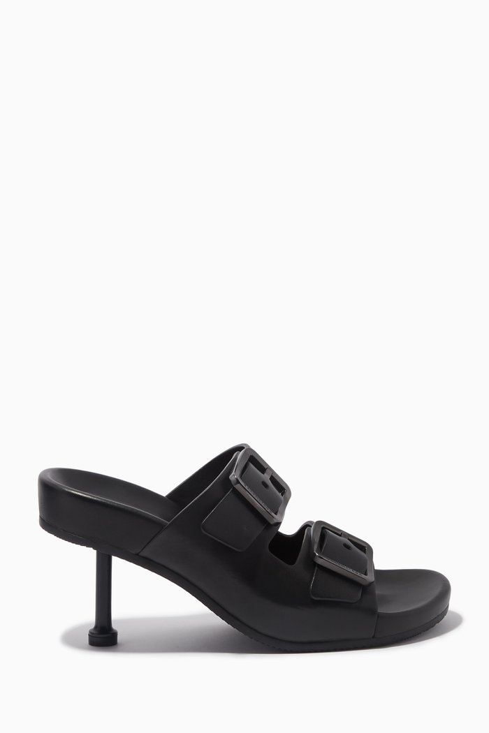 

Mallorca Sandals in Leather, Black