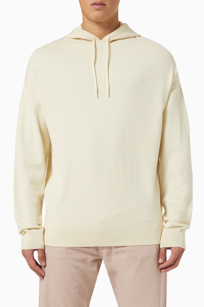

Hoodie in Cotton, Neutral