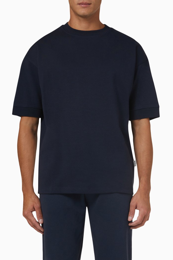 

T-shirt in Organic Cotton, Blue