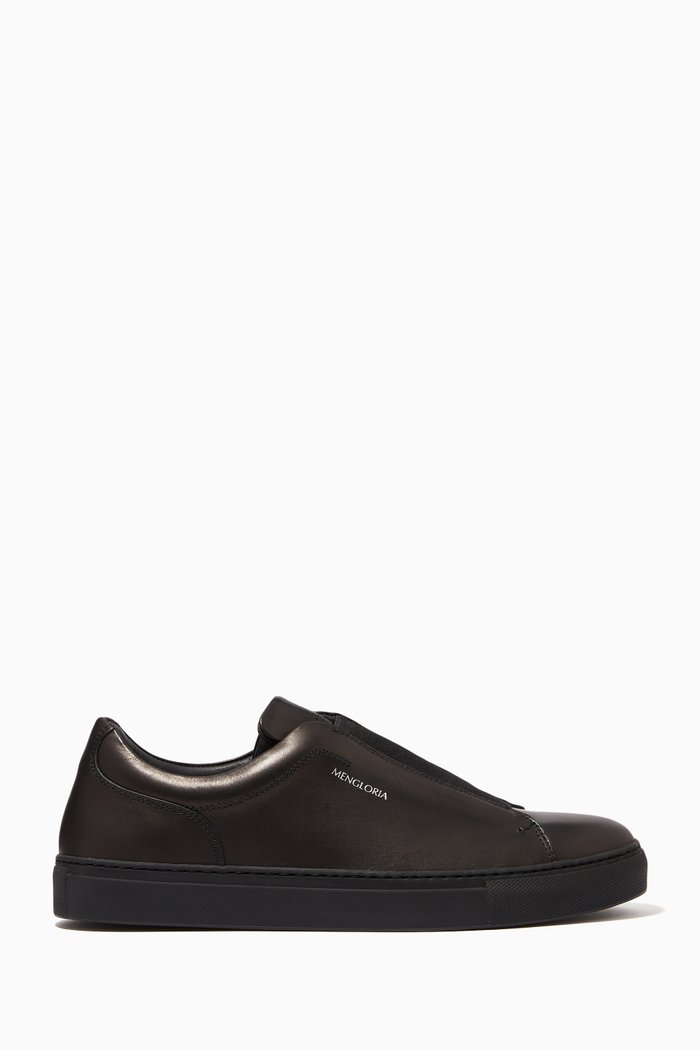 

Capri Sneakers in Leather, Black