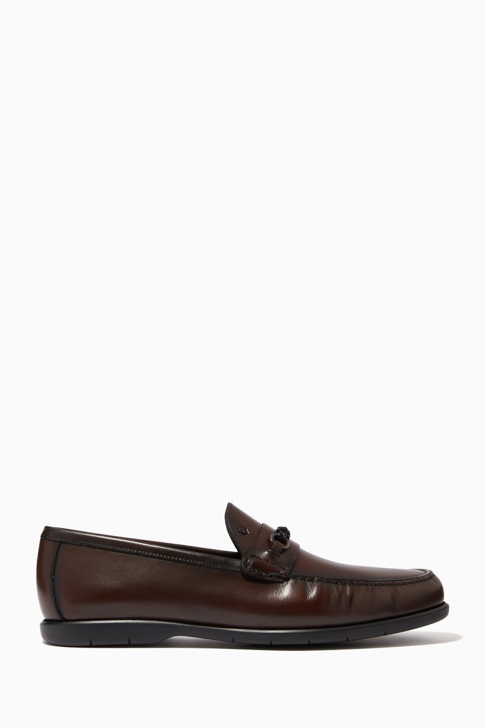 

Solace Loafers in Leather, Brown