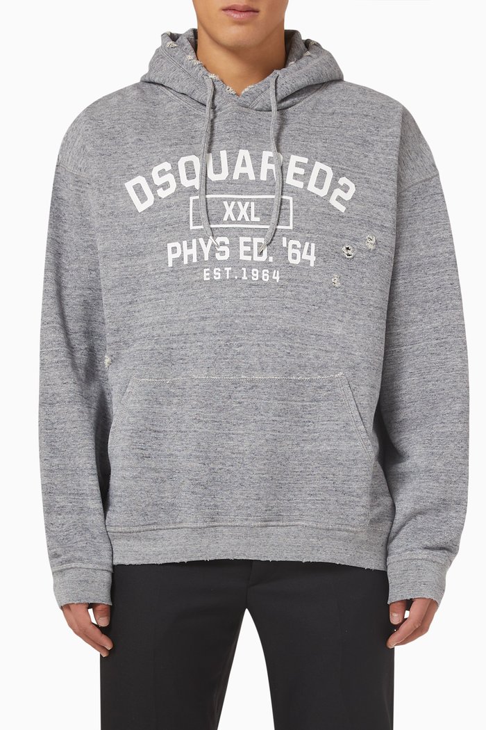 

Psy Ed 64 Hoodie in Cotton Jersey, Multicolour
