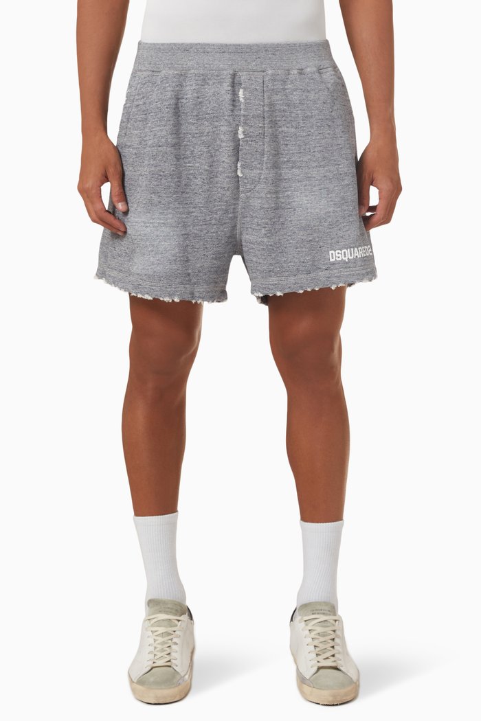 

Arnold Distressed Sweatshorts in Cotton, Multicolour