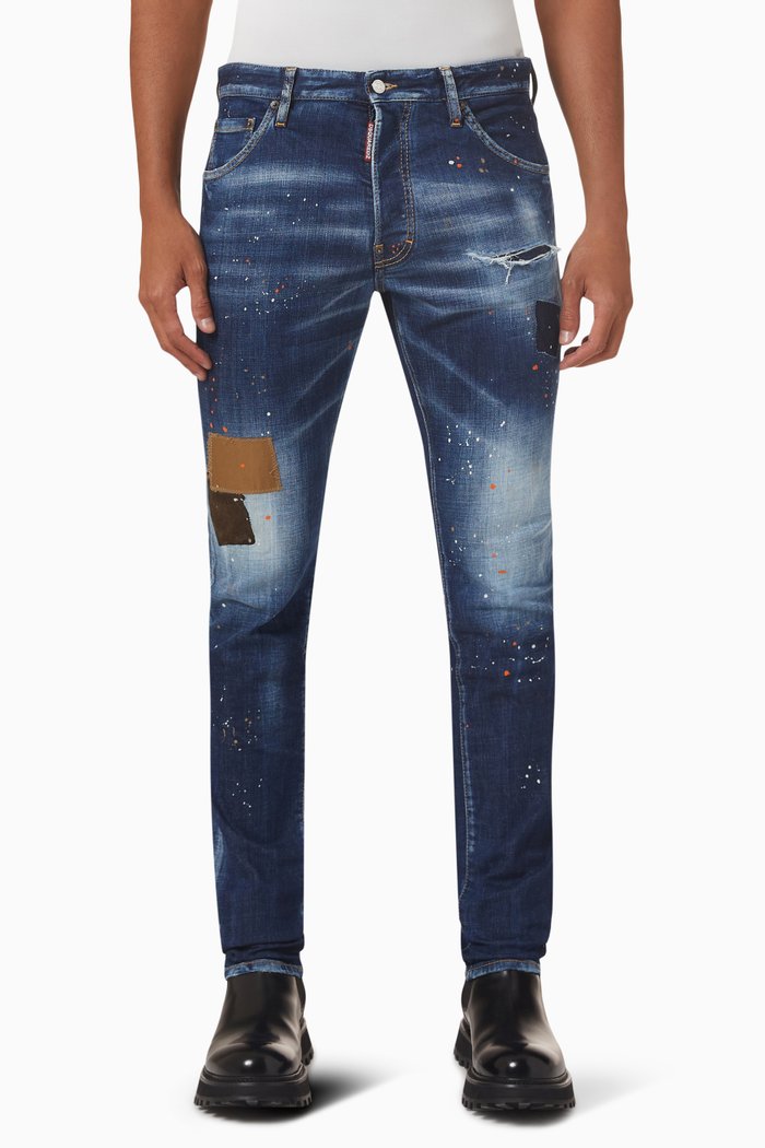 

Cool Guy Mid-rise Slim-fit Jeans, Blue