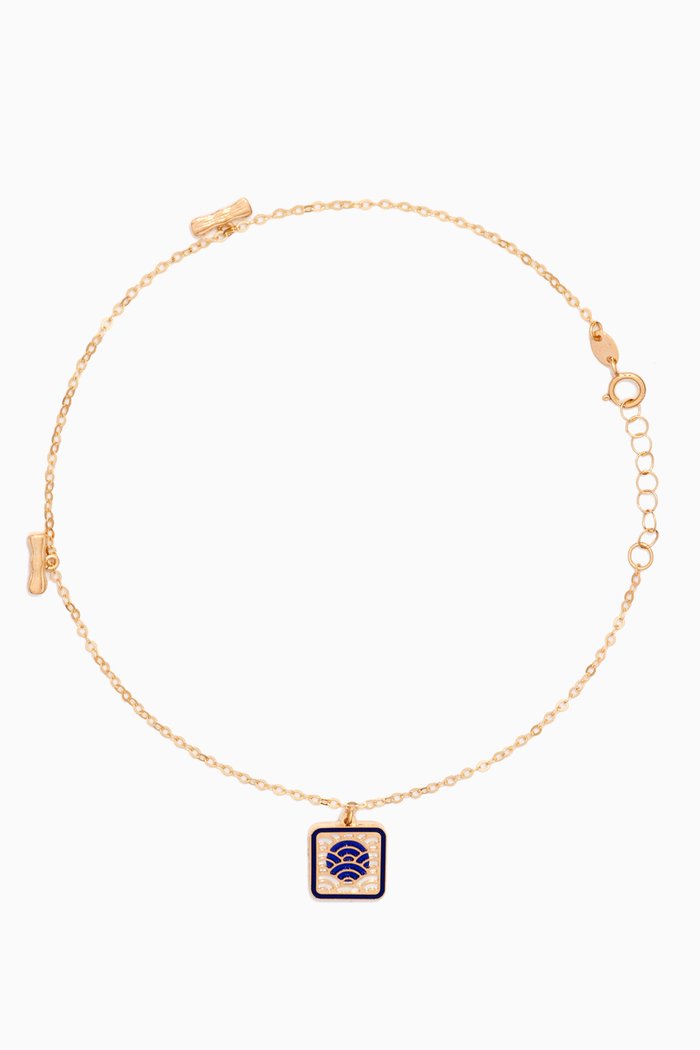 

Amelia Tokyo Anklet in 18kt Yellow Gold