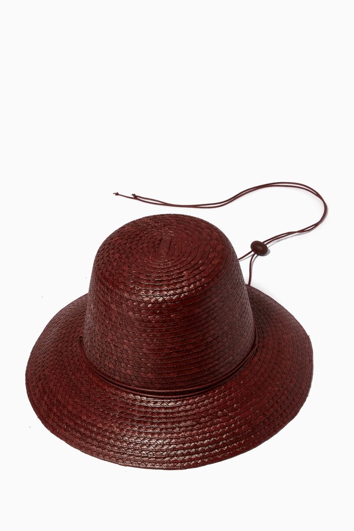 

Kenya Hat in Mocora Straw, Brown