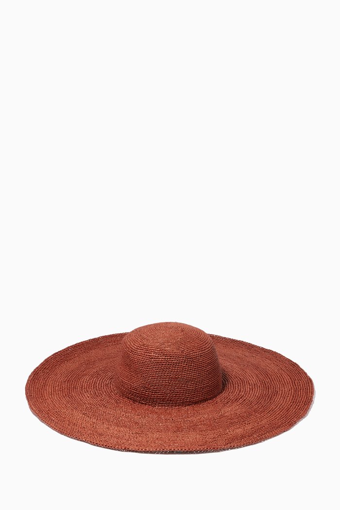 

Praia Hat in Toquilla Straw, Brown