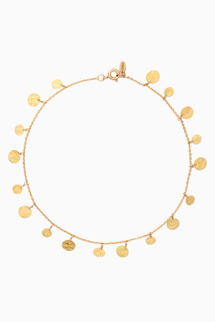 

Dima Coin Anklet in 18kt Yellow Gold