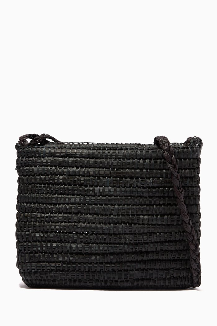 

Puerto Bag in Toquilla Straw, Black