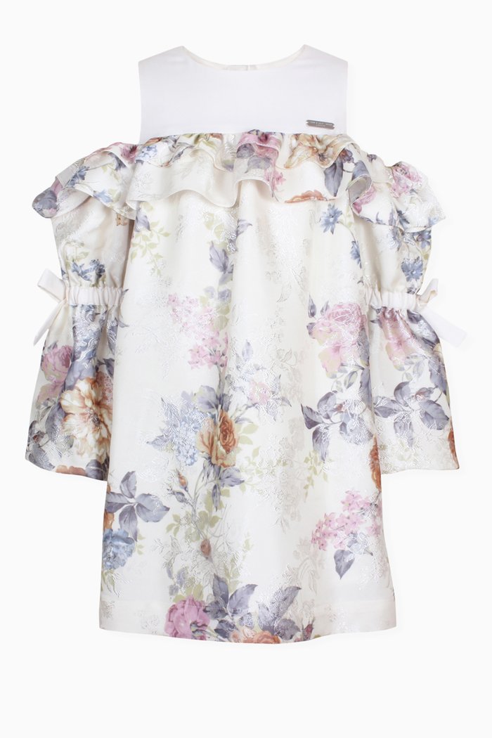 

Hallie Dress in Viscose-blend, Neutral