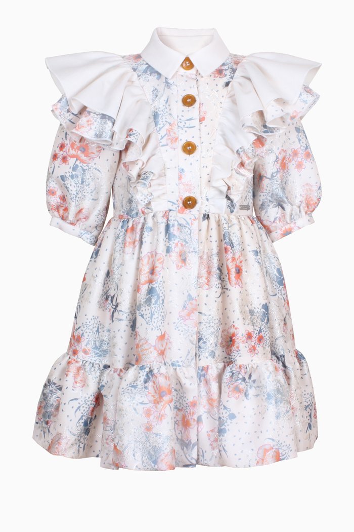 

Rosalie Dress in Viscose, Neutral