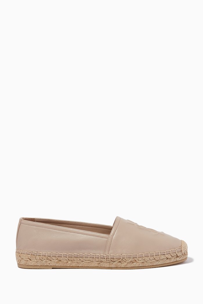 

Monogram Espadrilles in Lambskin, Neutral