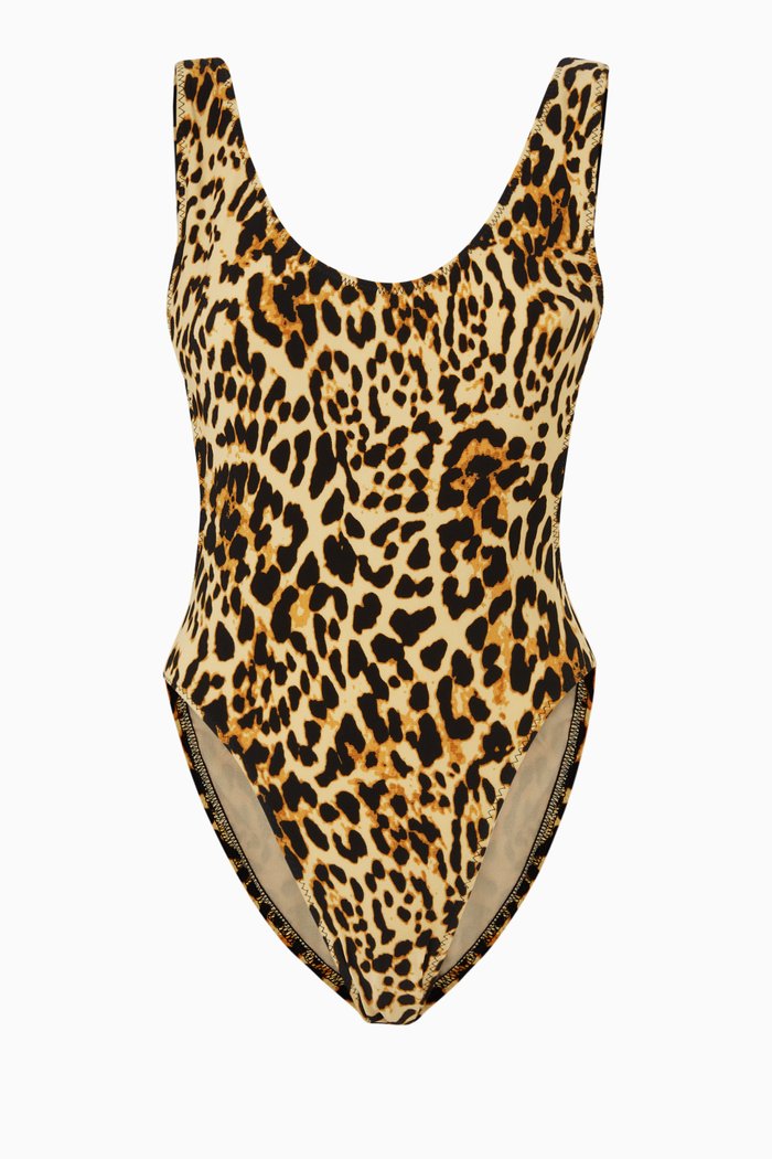 

Marissa One-piece Swimsuit in Poly Lycra, Brown