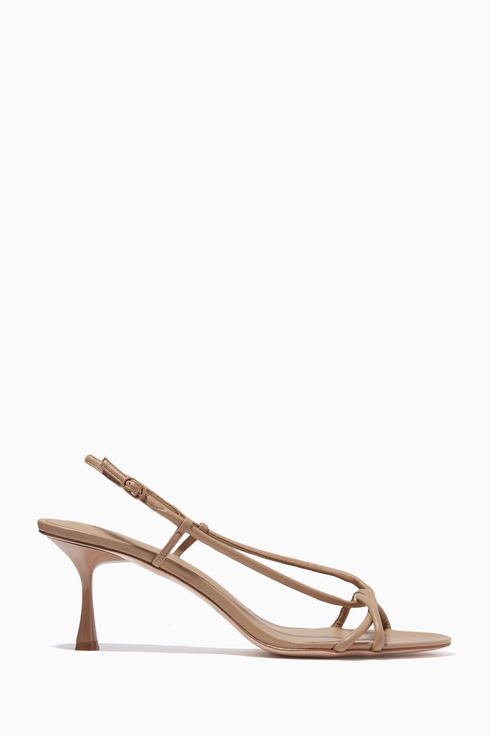 

Entwined 70 Sandals in Nappa, Neutral