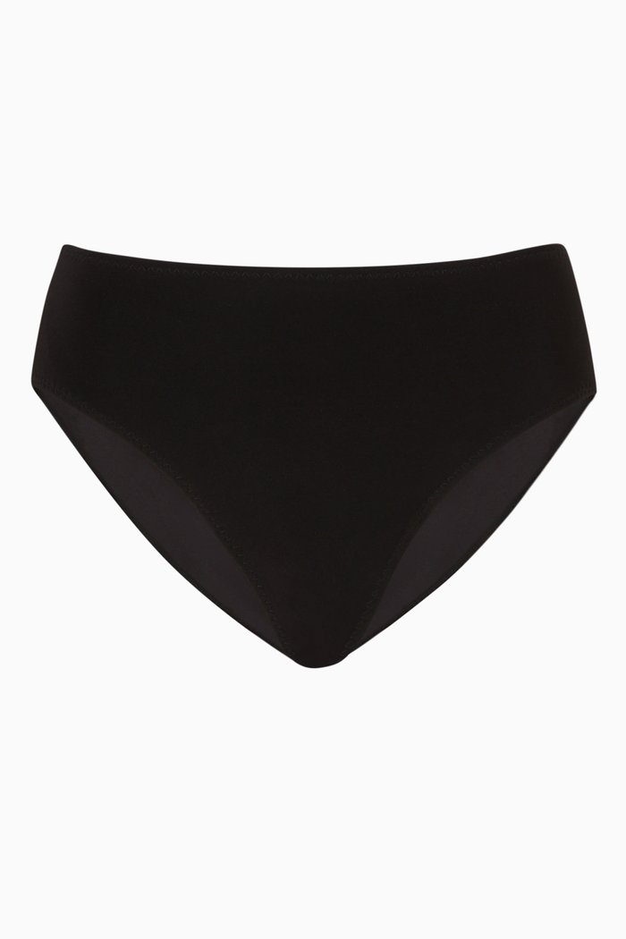 

Underwire Bikini Briefs in Poly-lycra, Black