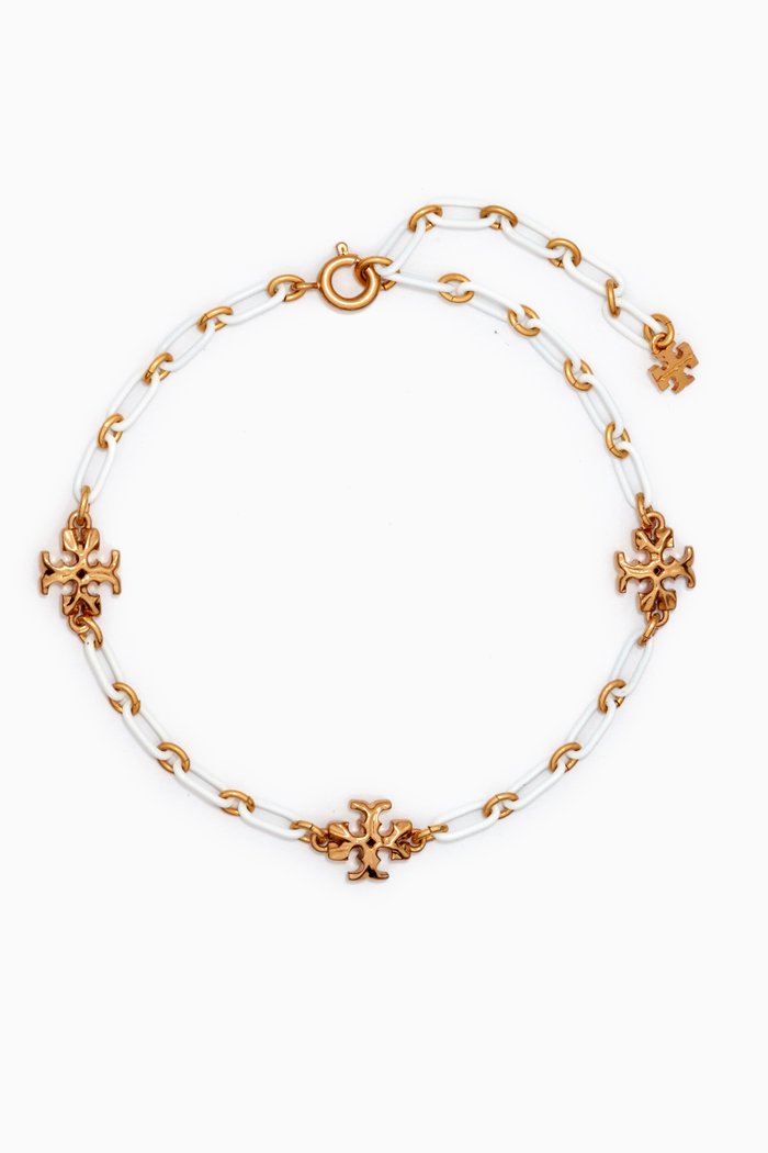 

Roxanne Chain Bracelet in 18kt Gold-plated Brass, Multicolour