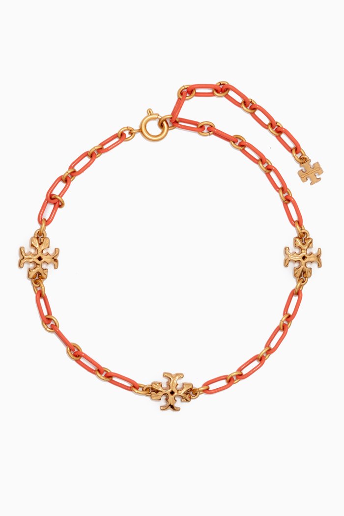 

Roxanne Chain Bracelet in 18kt Gold-plated Brass, Multicolour