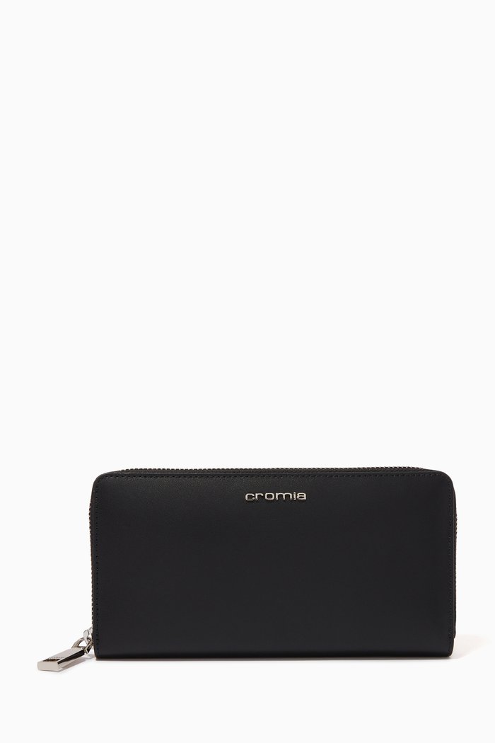 

Perla 2009 Wallet in Calfskin Leather, Black