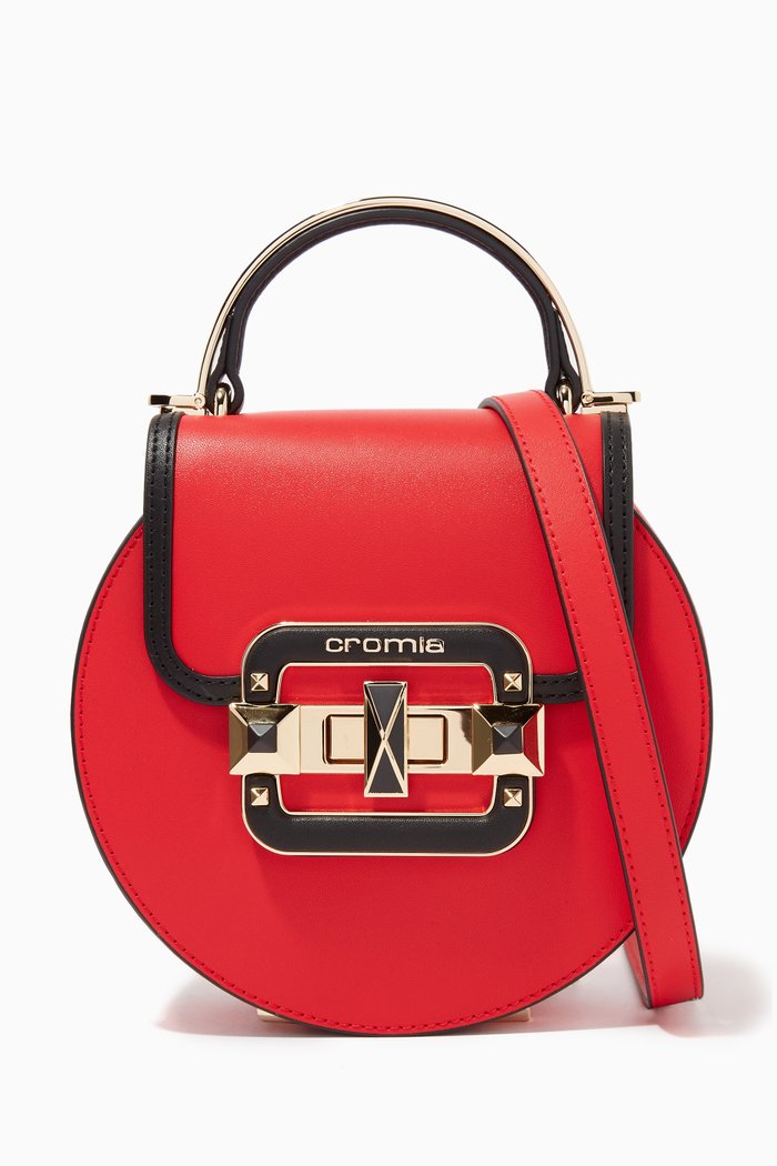 

IT Rayan Shoulder Bag in Calfskin, Red