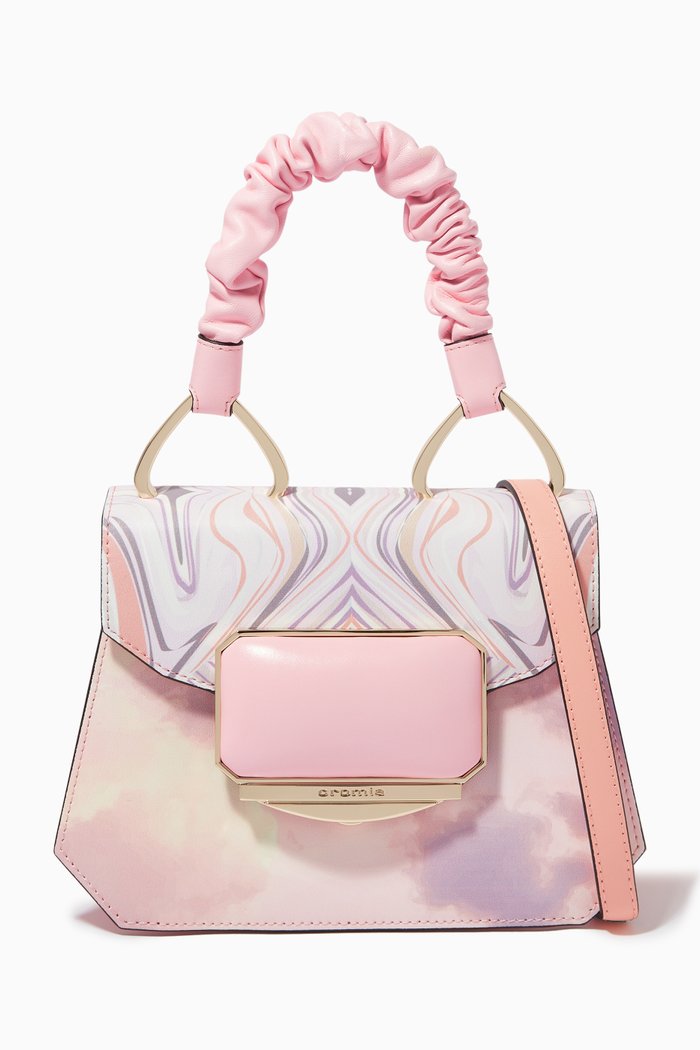 

Oasi Essence Handbag in Calfskin, Pink
