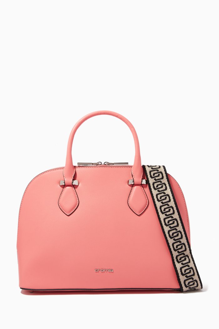 

Handbag in Calfskin, Pink
