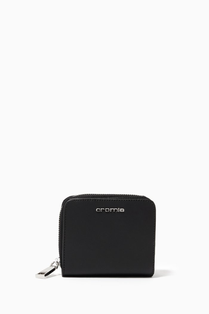 

Mina 2012 Wallet in Deer-print Calfskin, Black