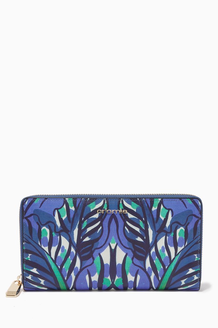 

IT Kaylane Wallet in Calfskin, Blue