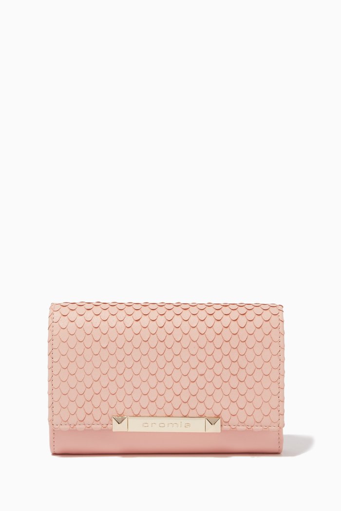 

Bi-fold Walet in Calfskin, Neutral