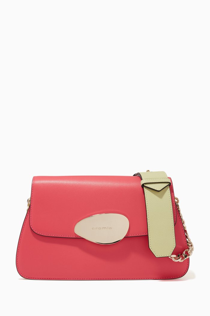 

Paradise Shoulder Bag in Calfskin, Pink