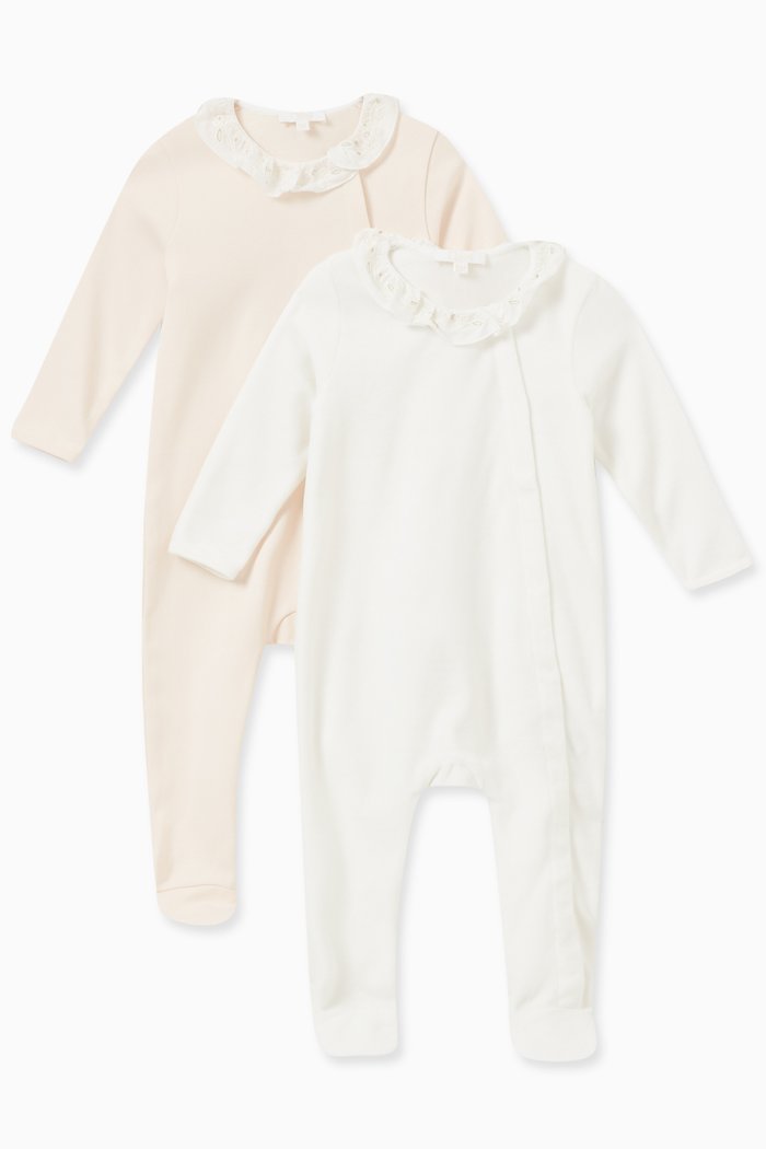 

Pyjamas in Cotton, Set of Two, Pink
