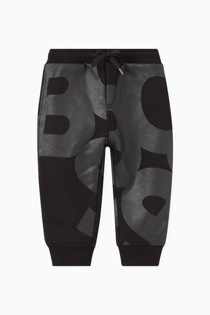 

Logo Sweatpants in Cotton, Black