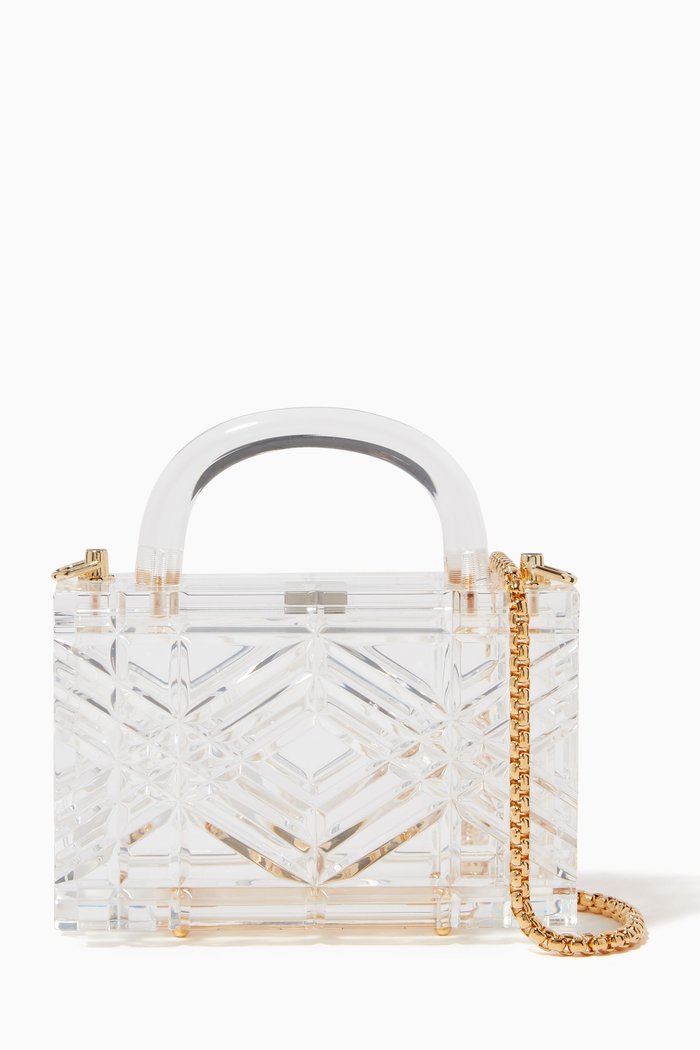 Adele Bag in Acrylic, Colourless