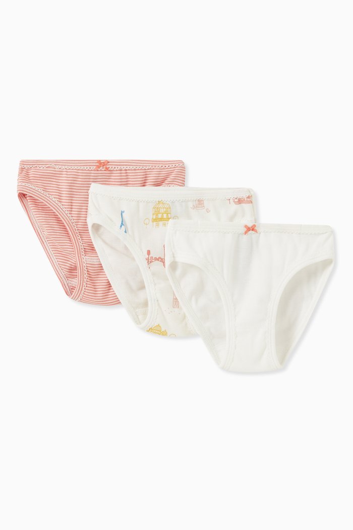 

3-Pack Briefs in Cotton, Multicolour