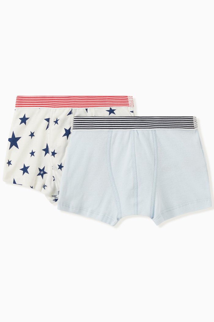 

2-Pack Boxers in Cotton, Multicolour