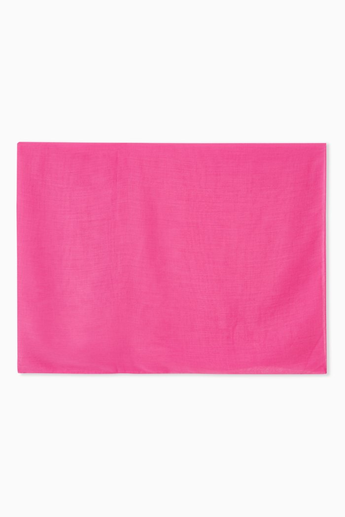 

Senna Scarf in Voile, Pink