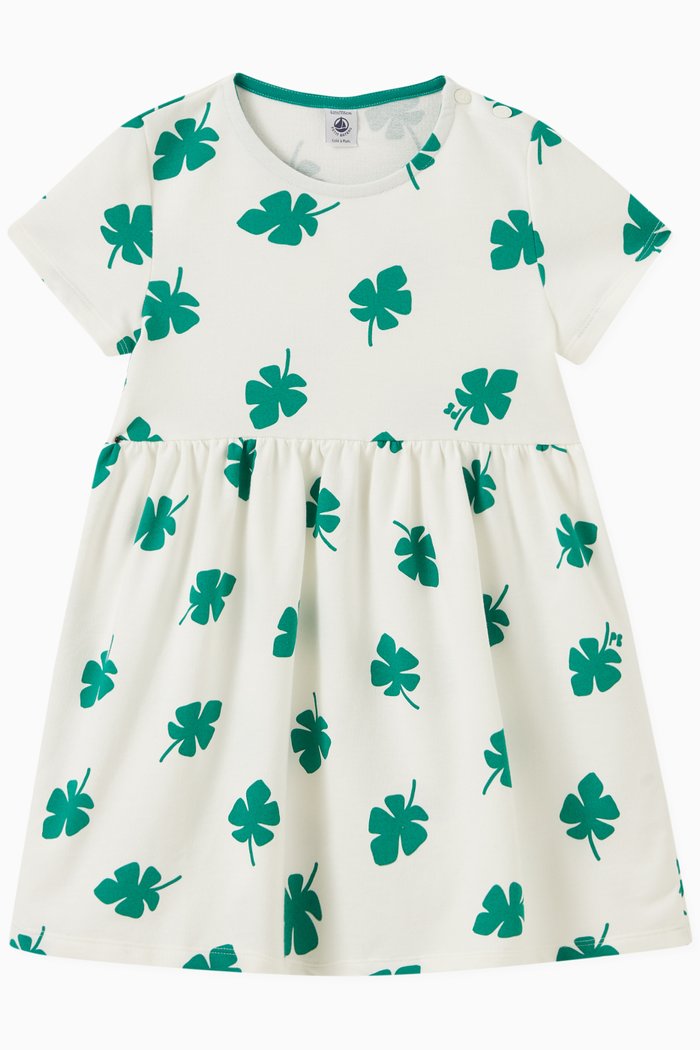 

Clover Dress in Cotton, White