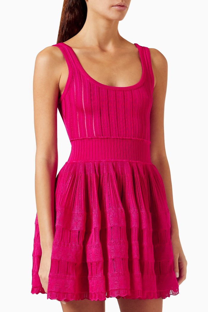 

Skater Dress in Shiny Crinoline, Pink