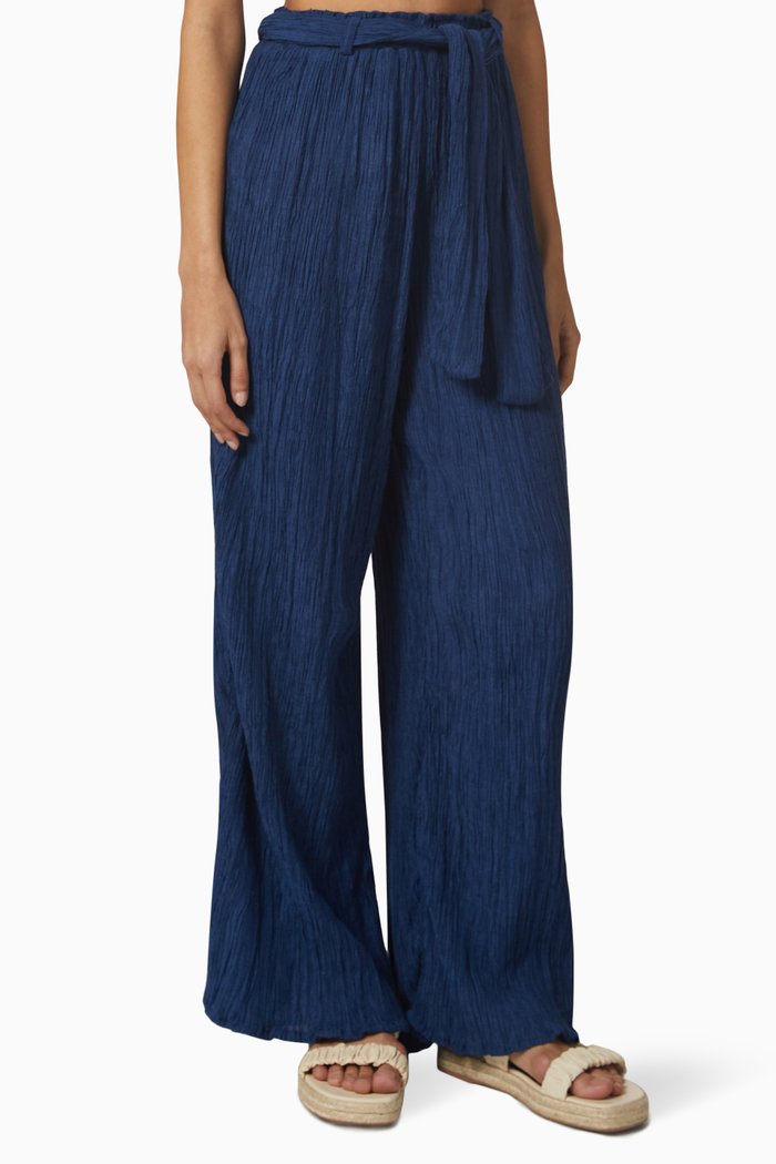 

Elle Pants in Bamboo Blend, Blue