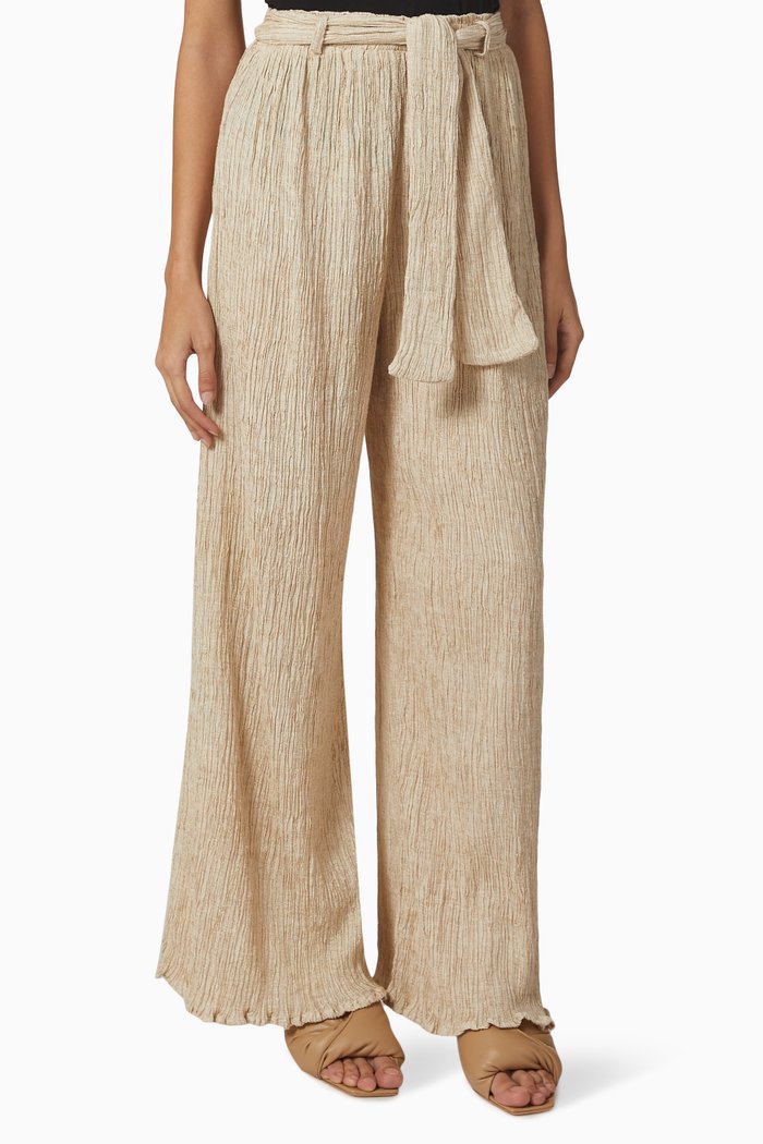 

Elle Pants in Bamboo Blend, Neutral
