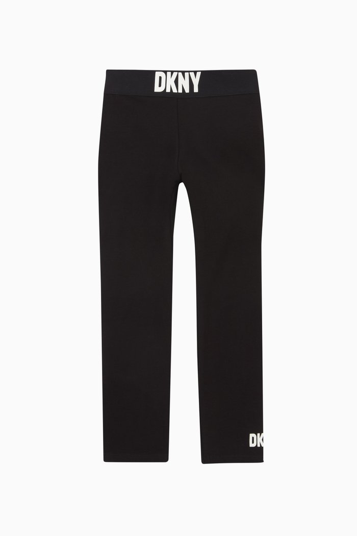 

Logo Leggings in Cotton, Black