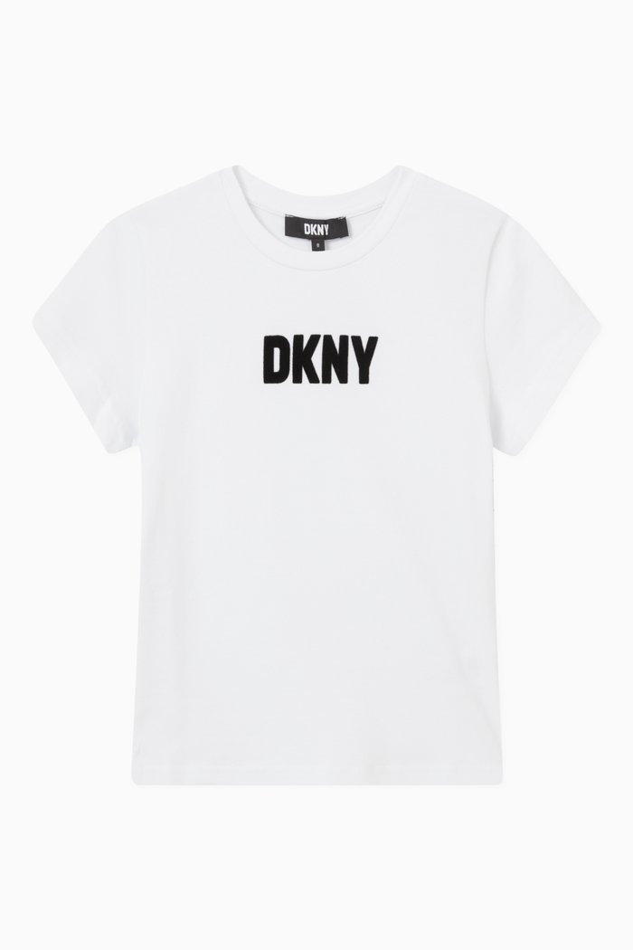 

Logo Print T-Shirt in Jersey, White
