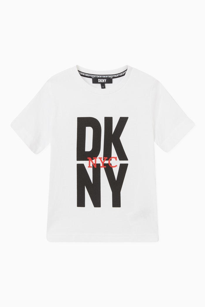 

Logo Print T-Shirt in Jersey, White